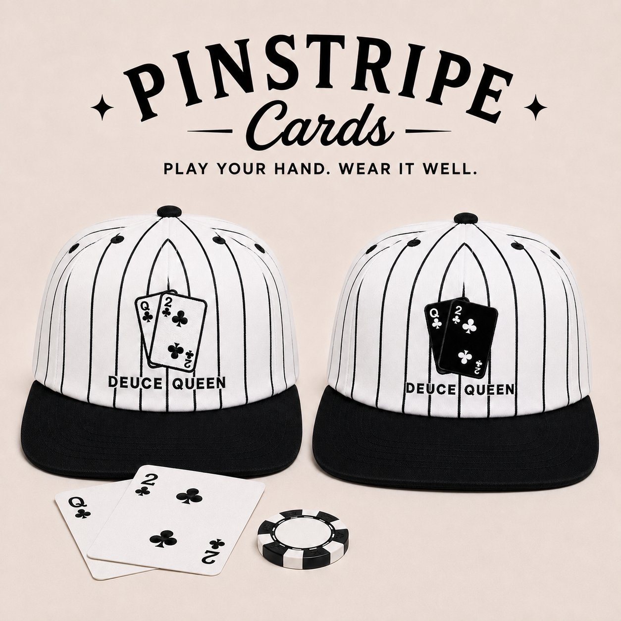 "Pinstripe Cards" Collection