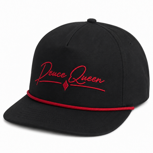 “Script Logo” Red Rope